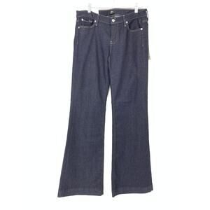 7 For All Mankind Women's Size 30 The Original Dojo Wide Leg Flare Jeans NWT